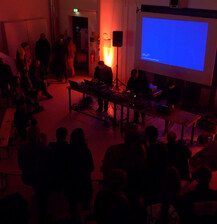 Live improvisation RASTER talk IDEA ID - Grischa Lichtenberger, Byetone and Friedrich Andreoni