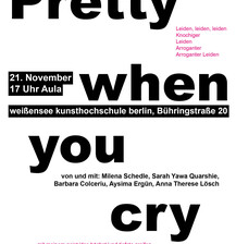 Pretty when you cry