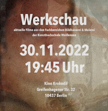 Werkschau Flyer