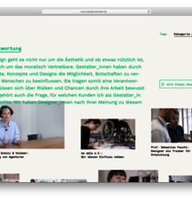 Designwandler – Eine interaktive Dokumentation zum sozial-ökologischen Design