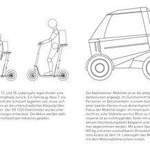 Schulroller + Fahrzeug