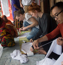 indigo workshop, Bangladesh