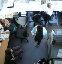 Blick in den Digitaldruckbereich