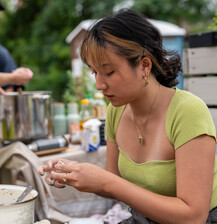 Sonic Kitchen, Sayaka Shinkai, Chang Gao, and Isabel Law