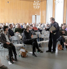 Blick in die Aula