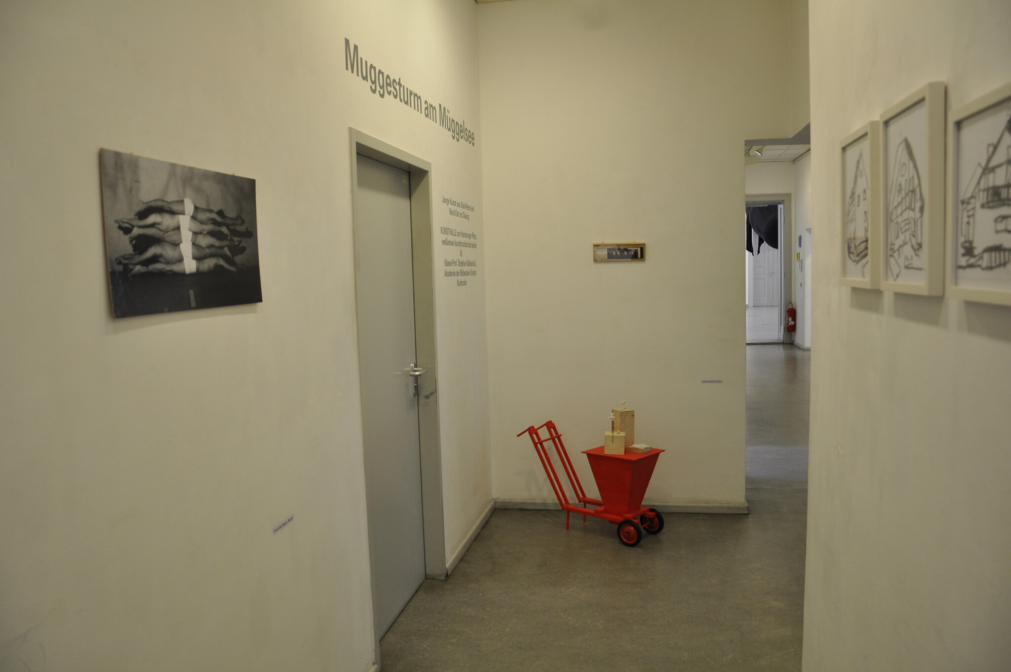 Muggesturm Ausstellungsansicht