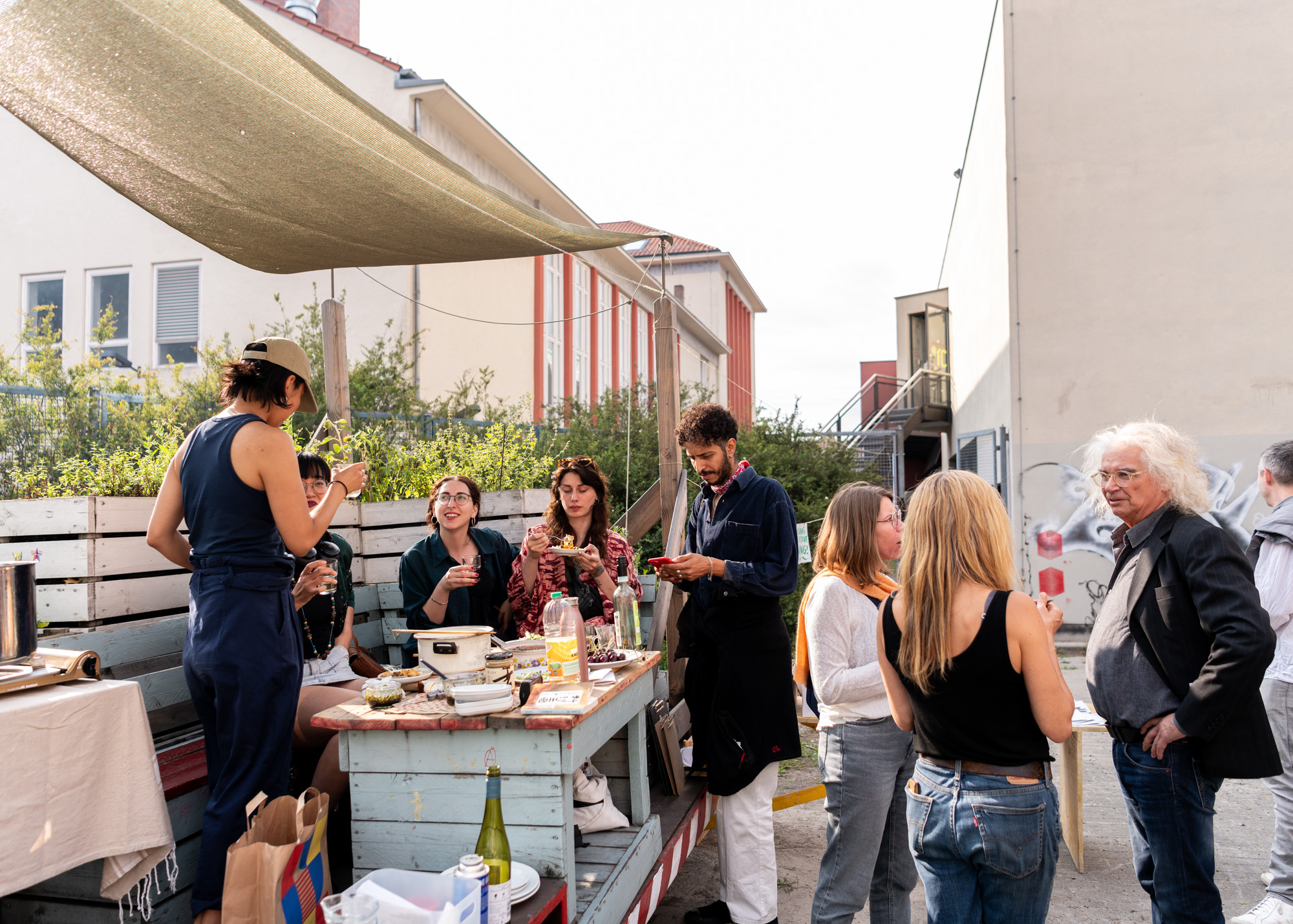 Sonic Kitchen, Sayaka Shinkai, Chang Gao, and Isabel Law