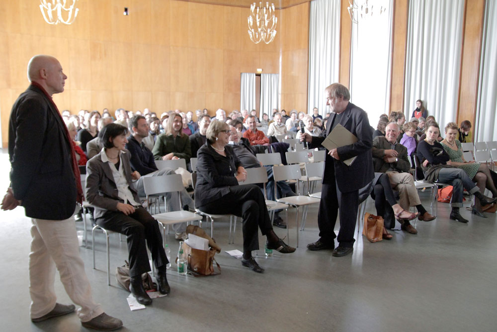 Blick in die Aula