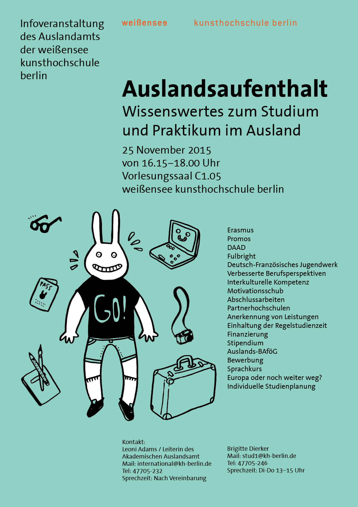 Infoveranstaltung Auslandsaufenthalt