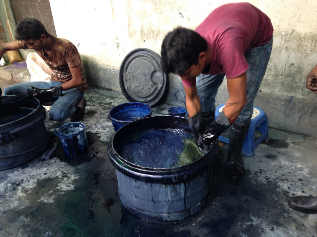 indigo dyeing