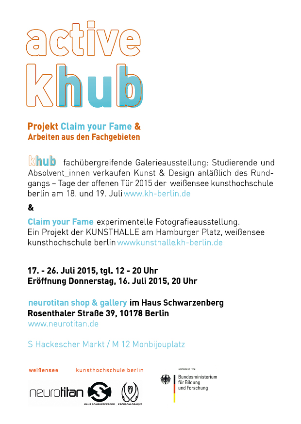 khub Einladungskarte Rück